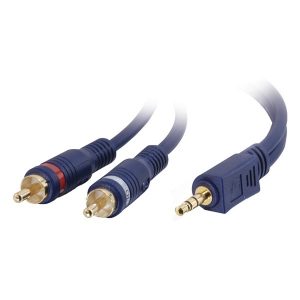 Кабель Legrand стерео 3.5мм штекер - 2RCA штекер Y 5м