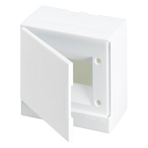 Щиток настенный ABB Basic E 6М белая непрозрачная дверь (с клеммами) BEW401206