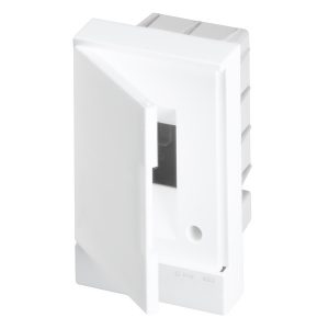 Щиток в нишу ABB Basic E 2М белая непрозрачная дверь (без клемм) BEF401202