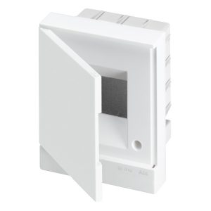 Щиток в нишу ABB Basic E 4М белая непрозрачная дверь (c клеммами) BEF401204