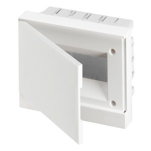 Щиток в нишу ABB Basic E 8М белая непрозрачная дверь (c клеммами) BEF401208