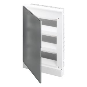 Шкаф в нишу ABB Basic E 36М (3x12) серая прозрачная дверь (c клеммами) BEF402236