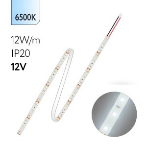 Светодиодная лента Foton FL-Strip 2835-S60-CW 12W/m 6500K 12V 1250lm/m IP20 холодный белый 10x5m