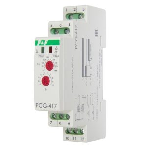 Реле времени Евроавтоматика PCG-417 1-1000с., 230 В; 50 Гц, 24 В AC/DC, Звезда- треугольник