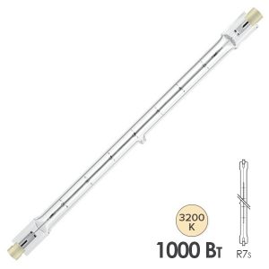 Лампа специальная галогенная Osram 64741 EKM P2/7 1000W 3200K 230V R7S 200h L186mm (Philips 13989R)