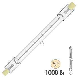 Лампа специальная галогенная Osram 64583 P2/20 1000W 3200K 230V R7s 300h 10x114mm (Philips 7786R)