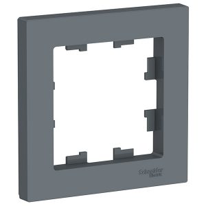 Рамка SE AtlasDesign 1 пост, грифель [уп 20 шт]
