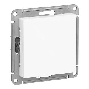 Одноклавишный переключатель SE AtlasDesign 10A, белый [уп 20 шт]