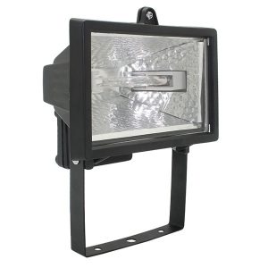 Прожектор ИЭК ИО150 галогенный черный IP54