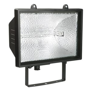 Прожектор ИЭК ИО1500 галогенный черный IP54