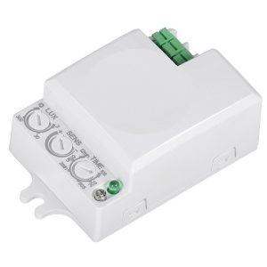 Датчик движения ИЭК ДД-МВ 401 белый, 500Вт, 360 гр.,8М,IP20