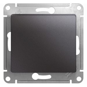 Перекрестный переключатель SE Glossa 10A механизм, графит
