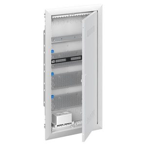 Шкаф мультимедийный с дверью с вентиляционными отверстиями и DIN UK640MV (4 ряда) (2CPX031392R9999)