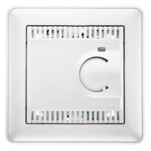 Термостат теплого пола SE W59 с датчиком от+5до+50С 10A в сборе, белый