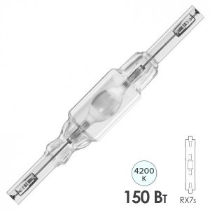 Лампа металлогалогенная Osram HQI-TS 150W/NDL RX7s-24 (МГЛ)
