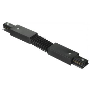 Коннектор JazzWay PTR CF-BL гибкий черный F - образный