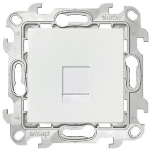 Розетка компьютерная Simon 24 Harmonie RJ45 кат 5e UTP, белый