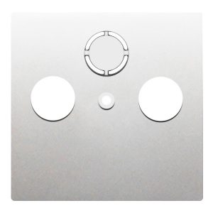 Накладка розетки Экопласт TV+FM+SAT 2(3) LK80, белый