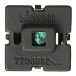 Блок LED подсветки цвет голубой Simon 82, механизм