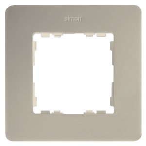 Рамка 1 пост Original Simon 82 Detail, слоновая кость-тростниковый сахар