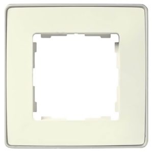 Рамка 1 пост Select Simon 82 Detail, слоновая кость-шампань