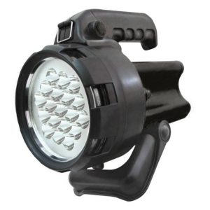 Фонарь светодиодный TDM Прожектор аккумуляторный 1LED 3W (CREE) 44Lm/W, 300m дальность, подставка