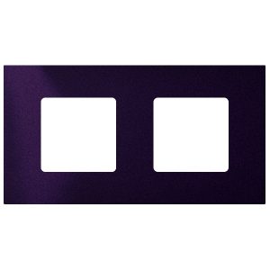 Накладка декоративная на рамку базовую Simon 27 2 поста Play Arctic, синий