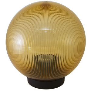 Светильник TDM НТУ 02-60-204 шар золотой с огранкой d200 мм IP44