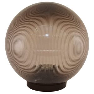 Светильник TDM НТУ 02-100-355 шар дымчатый с огранкой d350 мм IP44