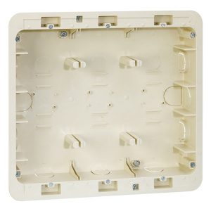 Коробка для внутреннего монтажа Simon 27 3-рядной рамки с суппортами,236х266х50,5ммC,82C