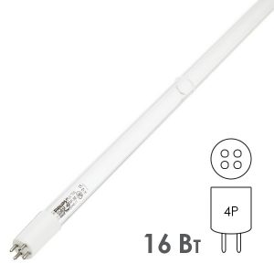 Лампа бактерицидная Philips TUV 16W T5 4P-SE L317,3mm специальная безозоновая