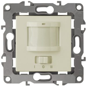 Датчик движения 2-проводной ЭРА 180-240В 200Вт IP20 12, слоновая кость 12-4103-02 (бежевый)