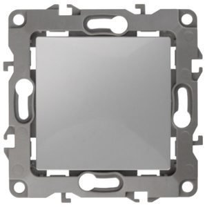 Переключатель ЭРА 10АХ-250В IP20 12, алюминий 12-1103-03