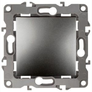 Переключатель промежуточный ЭРА 10АХ-250В IP20 12, графит 12-1108-12