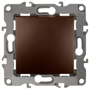 Переключатель промежуточный ЭРА 10АХ-250В IP20 12, бронза 12-1108-13