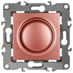 Светорегулятор поворотно-нажимной ЭРА 400ВА 230В IP20 12, медь 12-4101-14