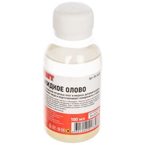 Жидкое олово Rexant (химическое лужение плат) 100 мл