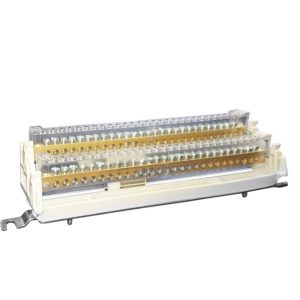 Шина ноль-земля ABB ZK219 N+PE 63A 2х(4х16мм2+23х10мм2)