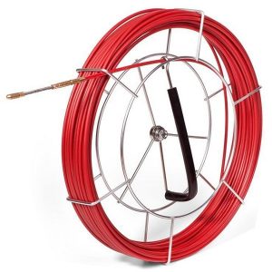 Протяжка кабельная стеклопруток с оболочкой FGP Fortisflex d3,5mm L50m на металлической катушке