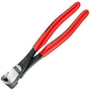 Кусачки торцевые Knipex 160мм особой мощности фосфатированные с однокомпонентными рукоятками