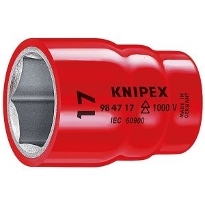 Торцовая головка Knipex диэлектрическая 27мм под квадрат 1/2 дюйма VDE 1000V
