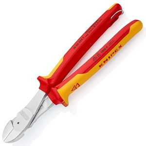 Кусачки диэлектрические Knipex особой мощности 250мм двухкомпонентные ручки с кольцом VDE 1000V