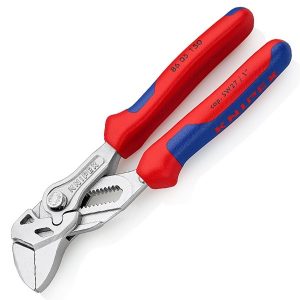 Клещи переставные-гаечный ключ Knipex 1 дюйм 27мм хромированные 2-к ручки L-150мм
