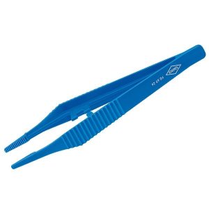 Пинцет Knipex пластмассовый термостойкий до 130°С рифленные зазубренные губки 3,5мм 130мм