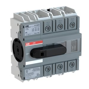Рубильник ABB OT160G03K 3-х полюсный на 160A (с фронтальной ручкой YAST1) (выключатель нагрузки)