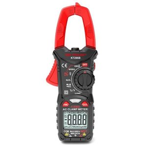 Токовые клещи КВТ цифровые KT 206B Proline с True RMS, автоматическим выбором пределов измерений