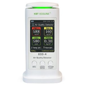 Анализатор воздуха КВТ ECO-4 ECOLINE для определения содержания в воздухе частиц и примесей