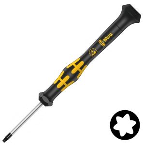 Отвертка звездочка Wera TORX TX 4 x 40mm антистатическая ESD для электроники Kraftform Micro 1567