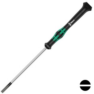 Отвертка Wera плоская шлицевая 0.18 x 1.0 x 40mm для электроники Kraftform Micro 2035 SL