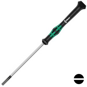 Отвертка Wera плоская шлицевая 0.20 x 1.2 x 40mm для электроники Kraftform Micro 2035 SL